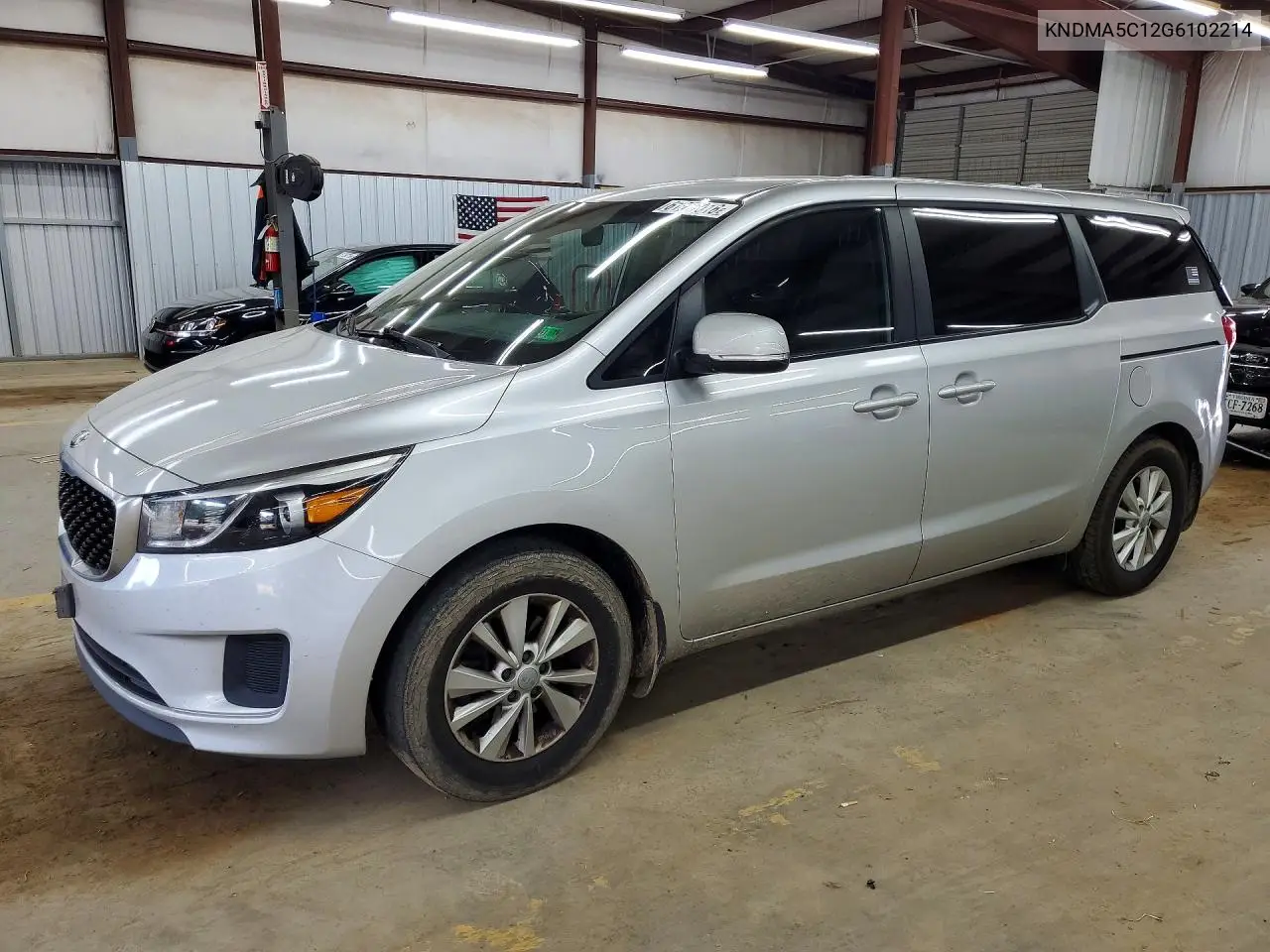 2016 Kia Sedona L VIN: KNDMA5C12G6102214 Lot: 61571016