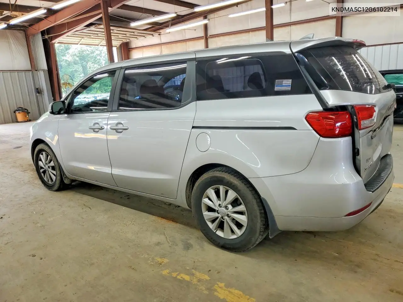 2016 Kia Sedona L VIN: KNDMA5C12G6102214 Lot: 61571016