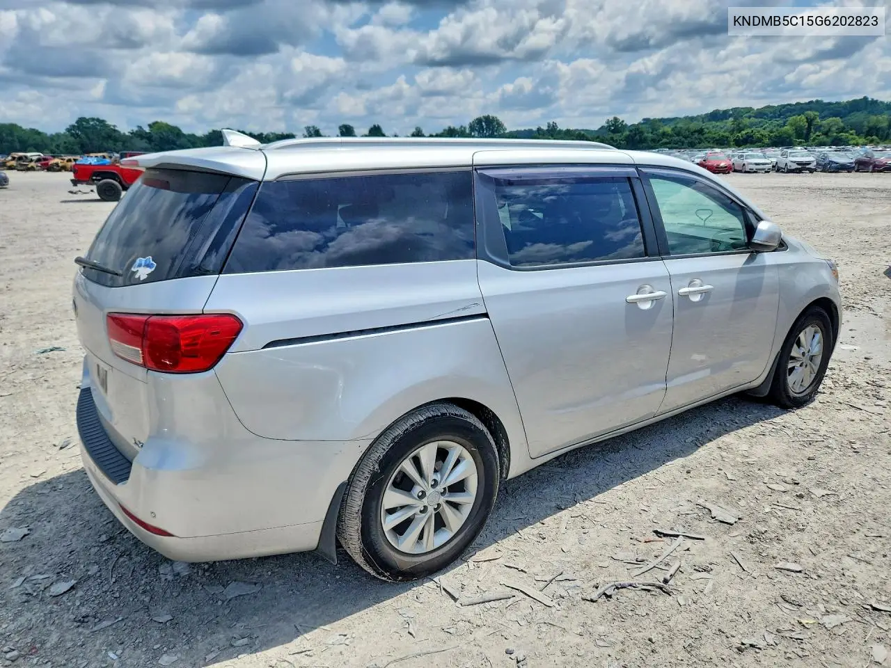 2016 Kia Sedona Lx VIN: KNDMB5C15G6202823 Lot: 61807806