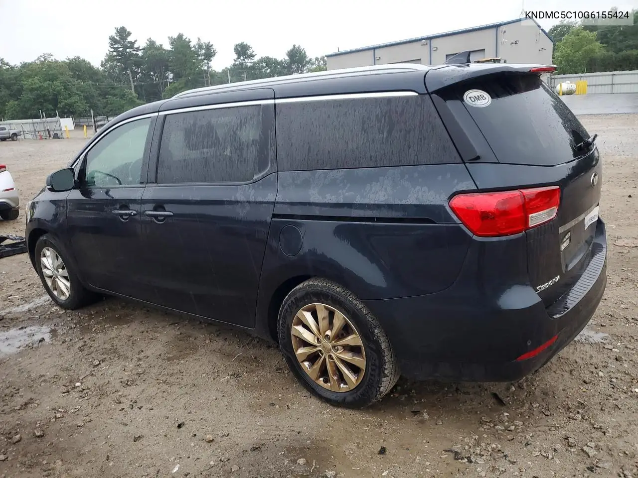 2016 Kia Sedona Ex VIN: KNDMC5C10G6155424 Lot: 61998746