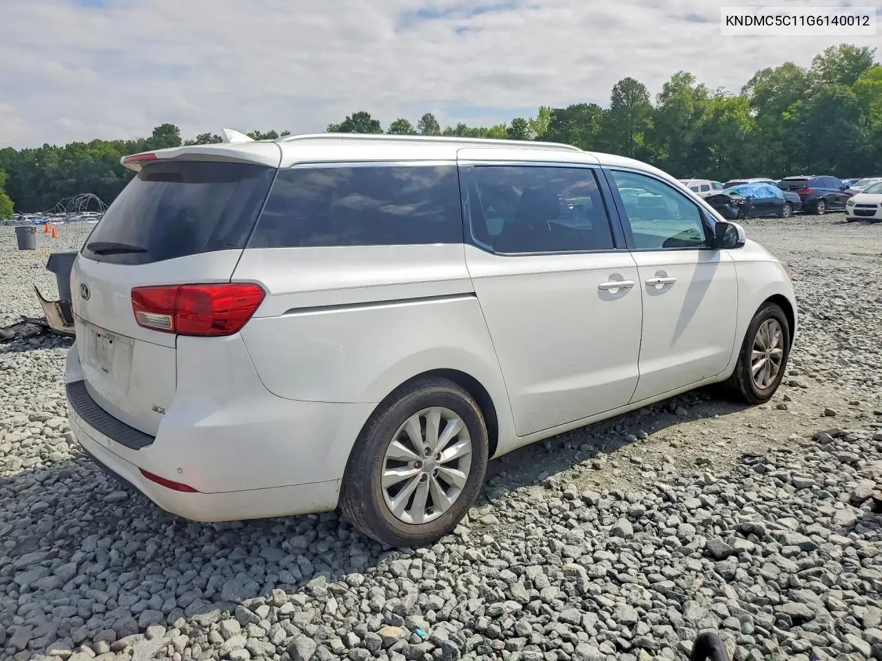 2016 Kia Sedona Ex VIN: KNDMC5C11G6140012 Lot: 73345435