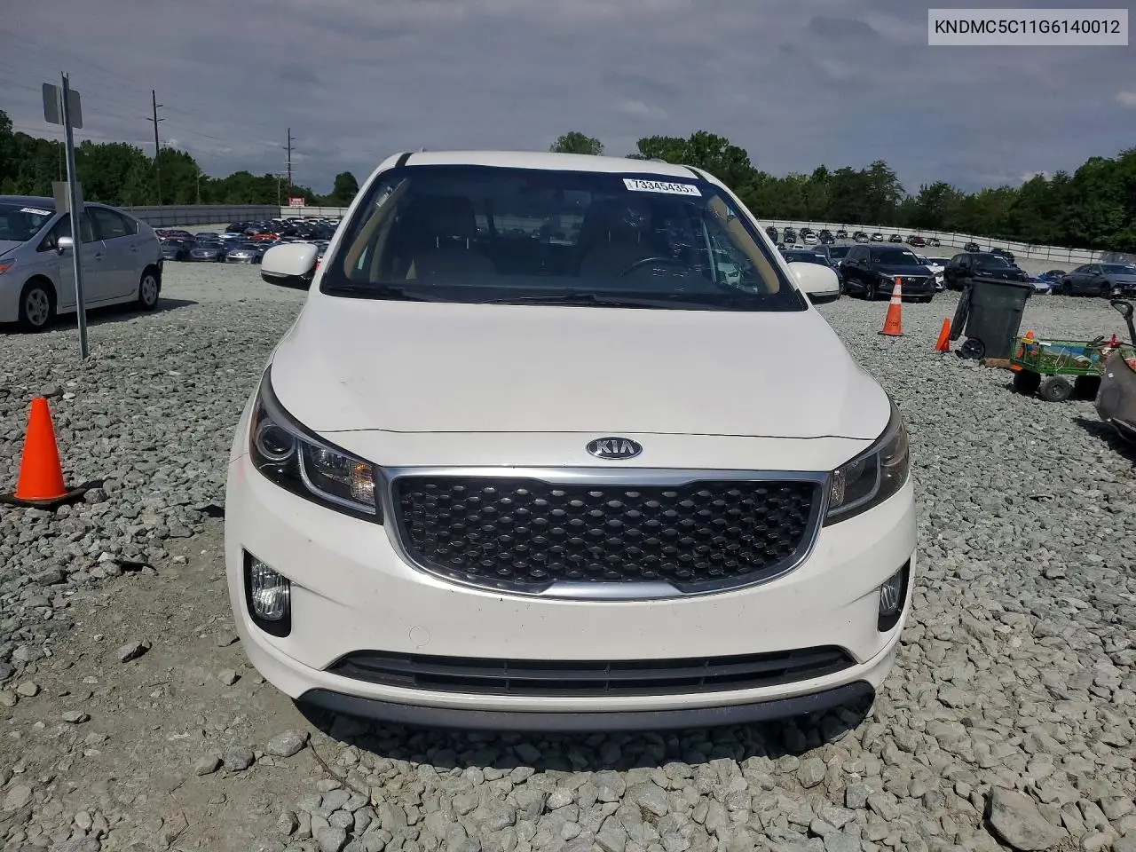 2016 Kia Sedona Ex VIN: KNDMC5C11G6140012 Lot: 73345435