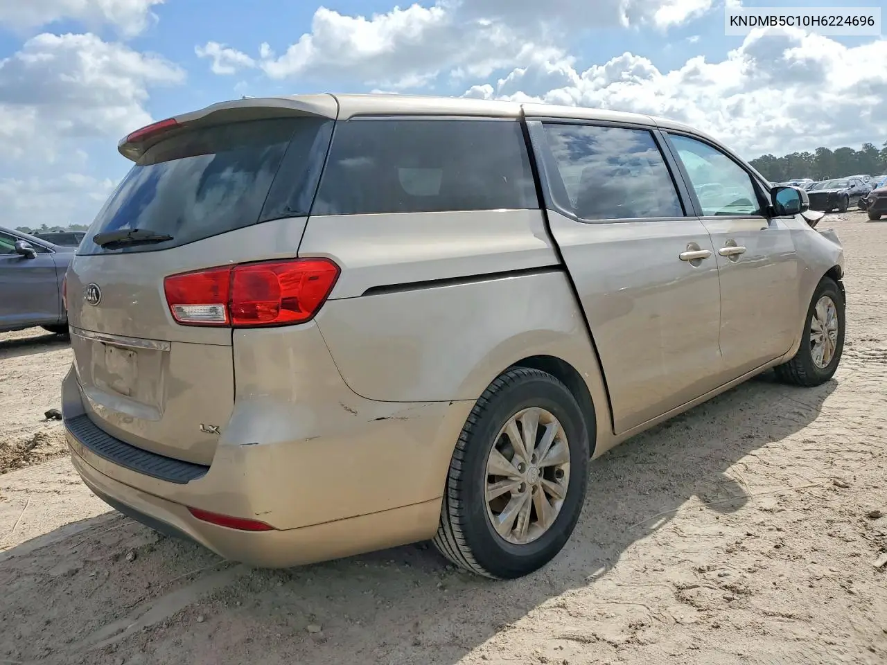 2017 Kia Sedona Lx VIN: KNDMB5C10H6224696 Lot: 55012566