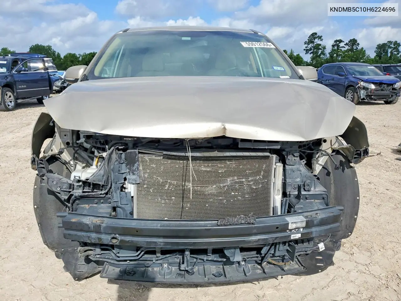 2017 Kia Sedona Lx VIN: KNDMB5C10H6224696 Lot: 55012566
