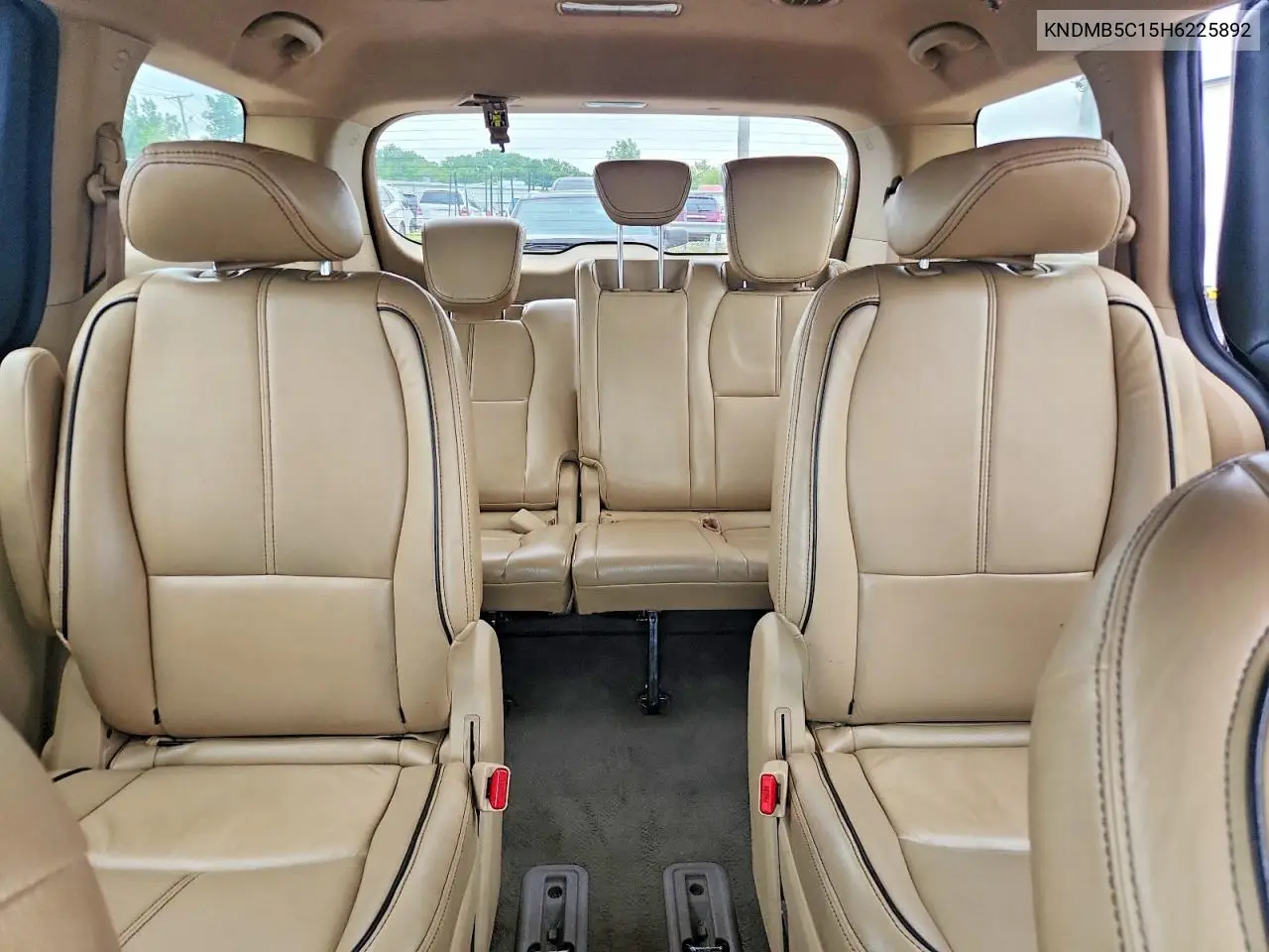 2017 Kia Sedona Lx VIN: KNDMB5C15H6225892 Lot: 58648296