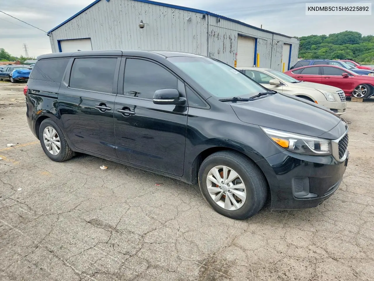 2017 Kia Sedona Lx VIN: KNDMB5C15H6225892 Lot: 58648296