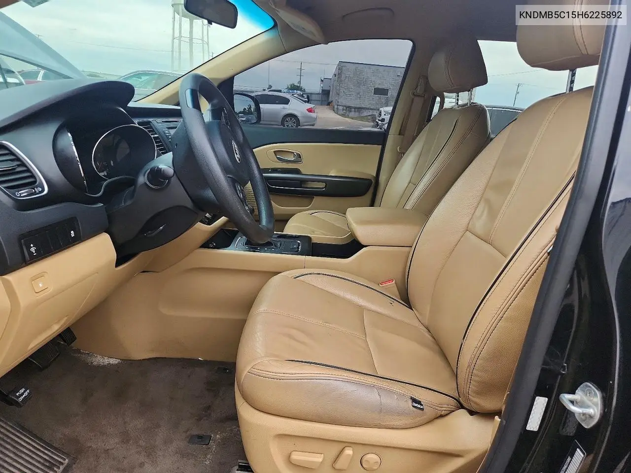 2017 Kia Sedona Lx VIN: KNDMB5C15H6225892 Lot: 58648296