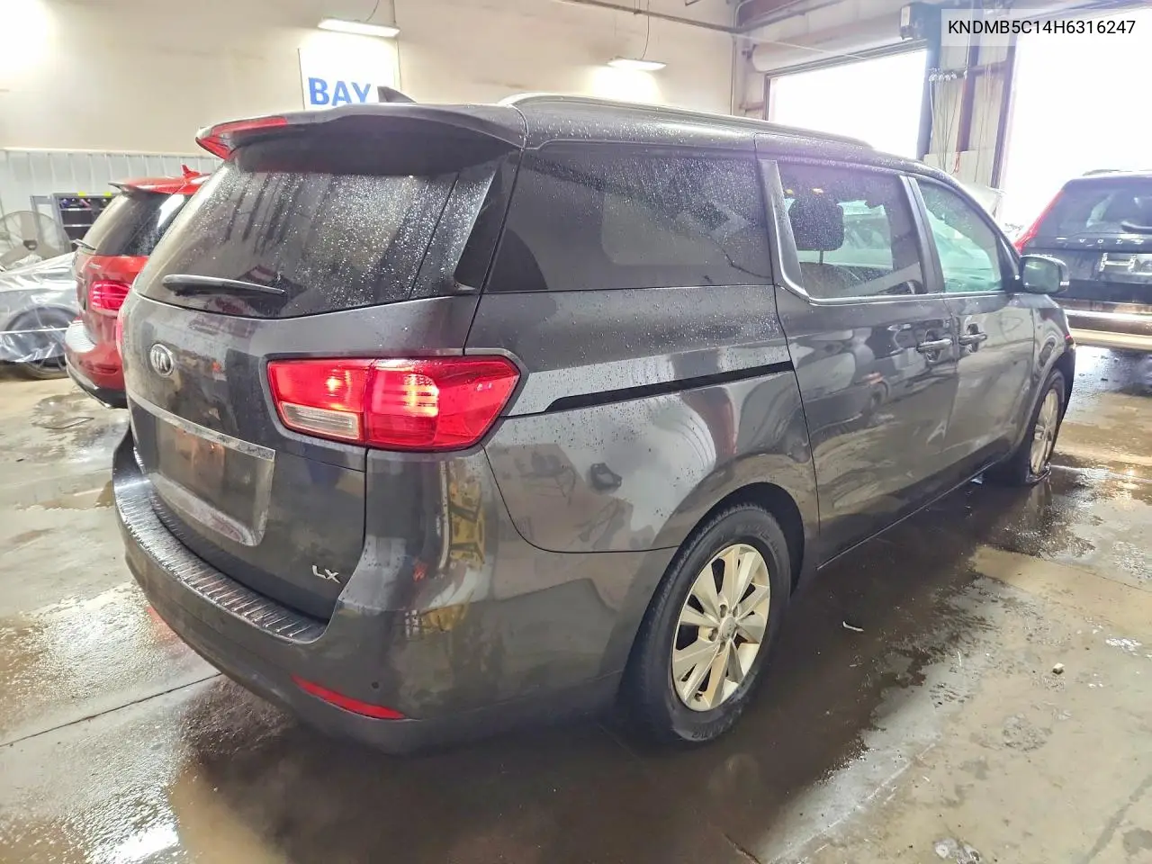 2017 Kia Sedona Lx VIN: KNDMB5C14H6316247 Lot: 59038766