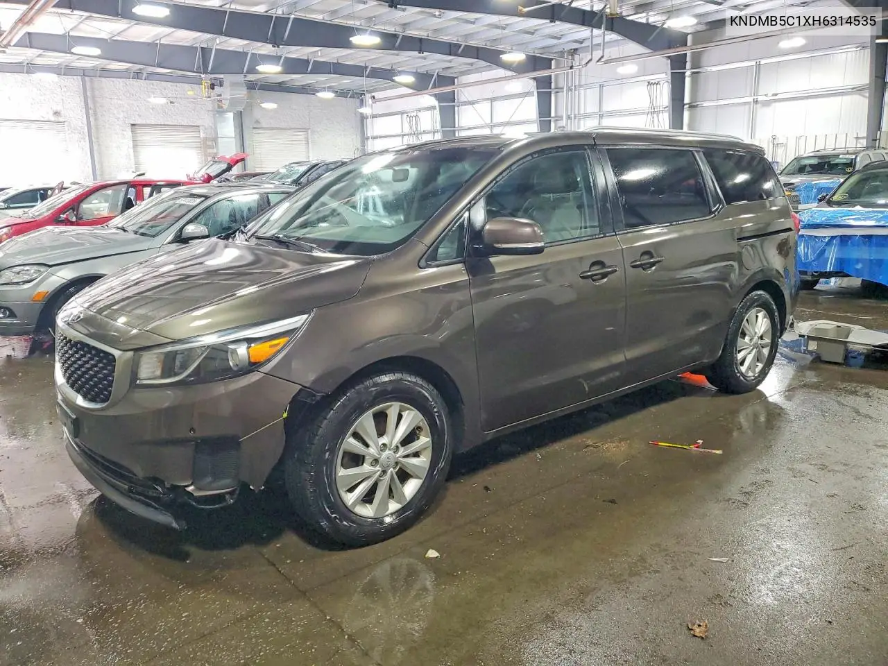 2017 Kia Sedona Lx VIN: KNDMB5C1XH6314535 Lot: 59089316