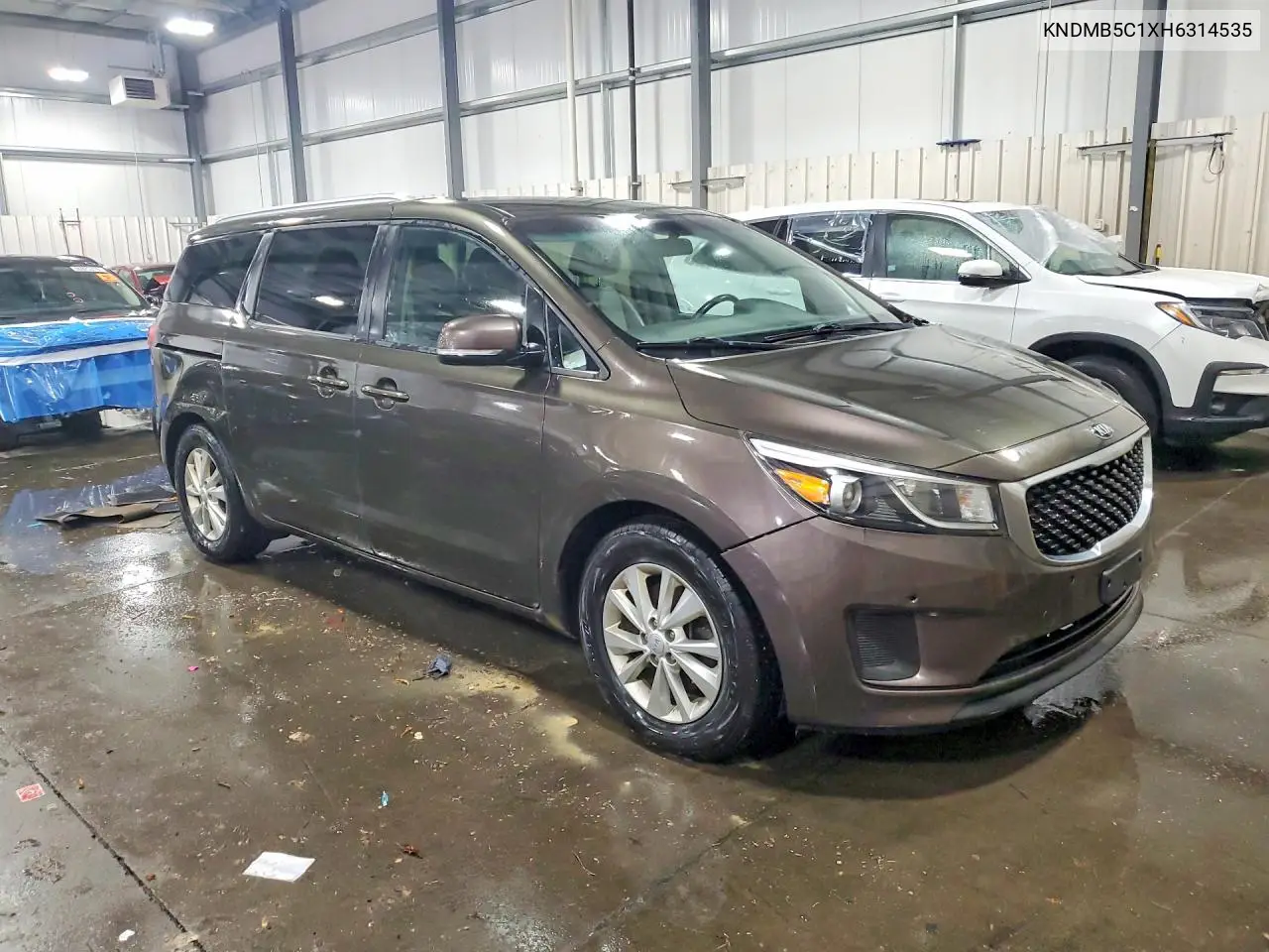 2017 Kia Sedona Lx VIN: KNDMB5C1XH6314535 Lot: 59089316
