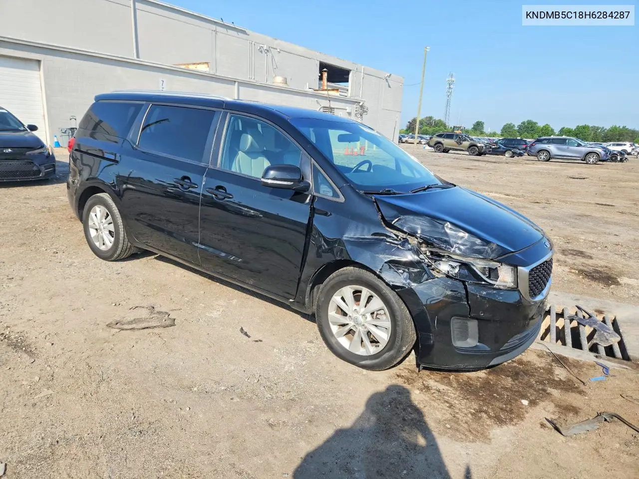 2017 Kia Sedona Lx VIN: KNDMB5C18H6284287 Lot: 59119926