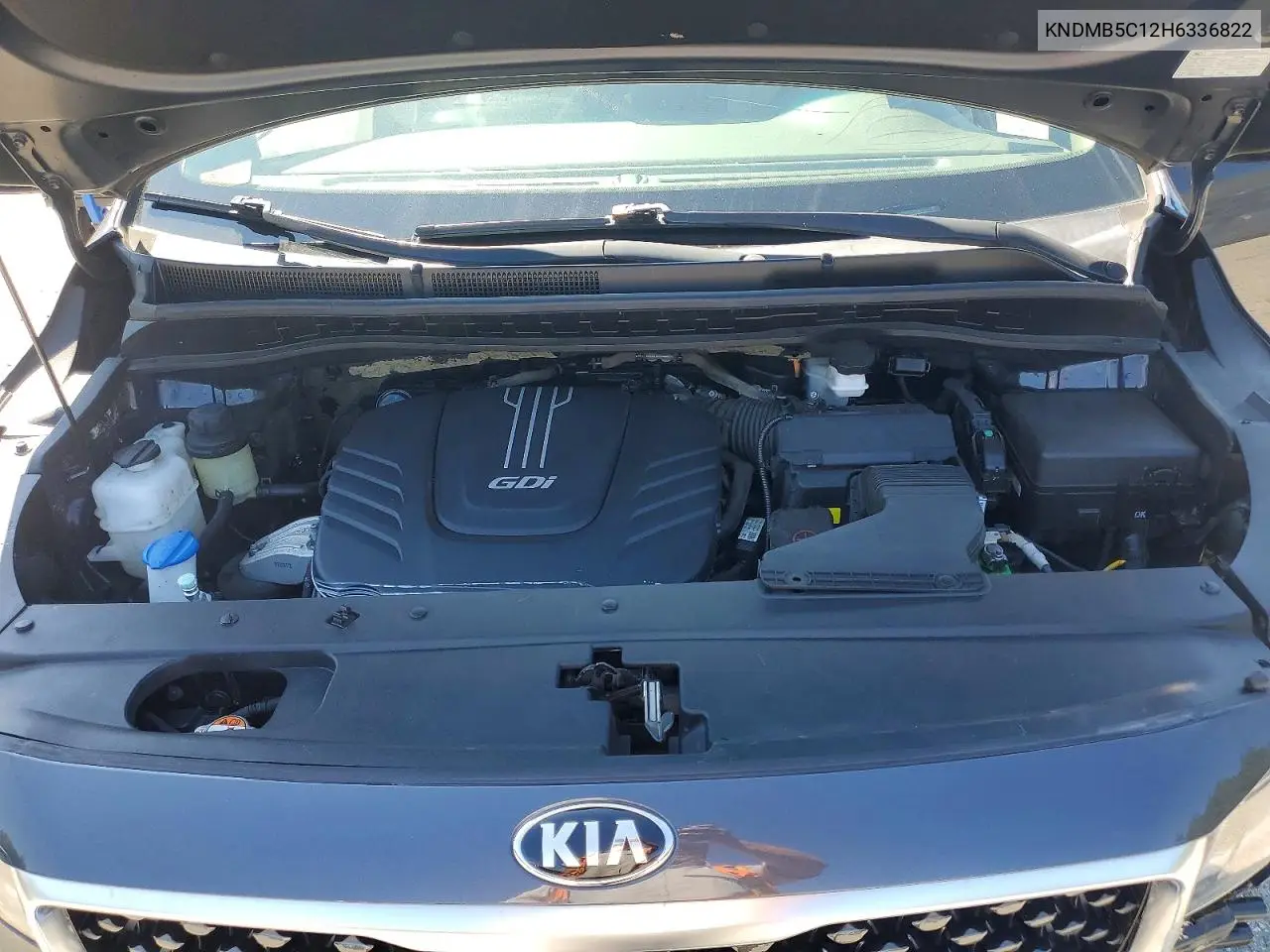 2017 Kia Sedona Lx VIN: KNDMB5C12H6336822 Lot: 60042596