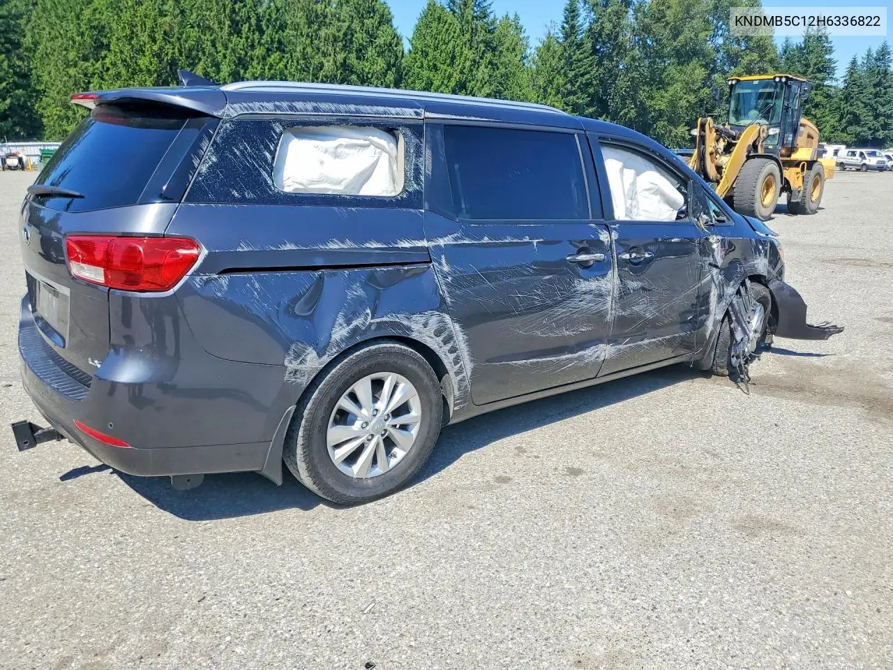 2017 Kia Sedona Lx VIN: KNDMB5C12H6336822 Lot: 60042596