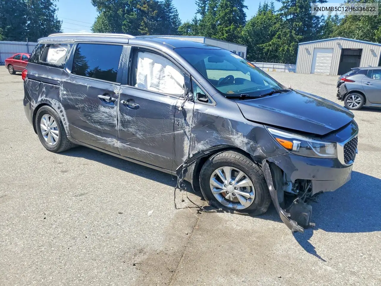 2017 Kia Sedona Lx VIN: KNDMB5C12H6336822 Lot: 60042596