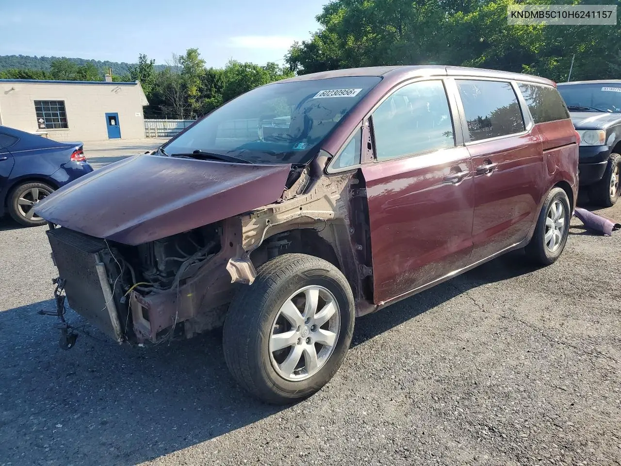 2017 Kia Sedona Lx VIN: KNDMB5C10H6241157 Lot: 60230956
