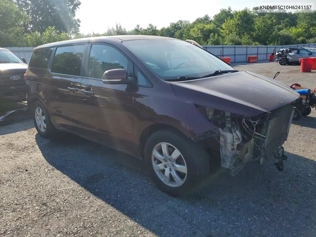 2017 Kia Sedona Lx VIN: KNDMB5C10H6241157 Lot: 60230956