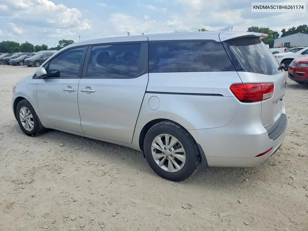 2017 Kia Sedona L VIN: KNDMA5C18H6261174 Lot: 60271886