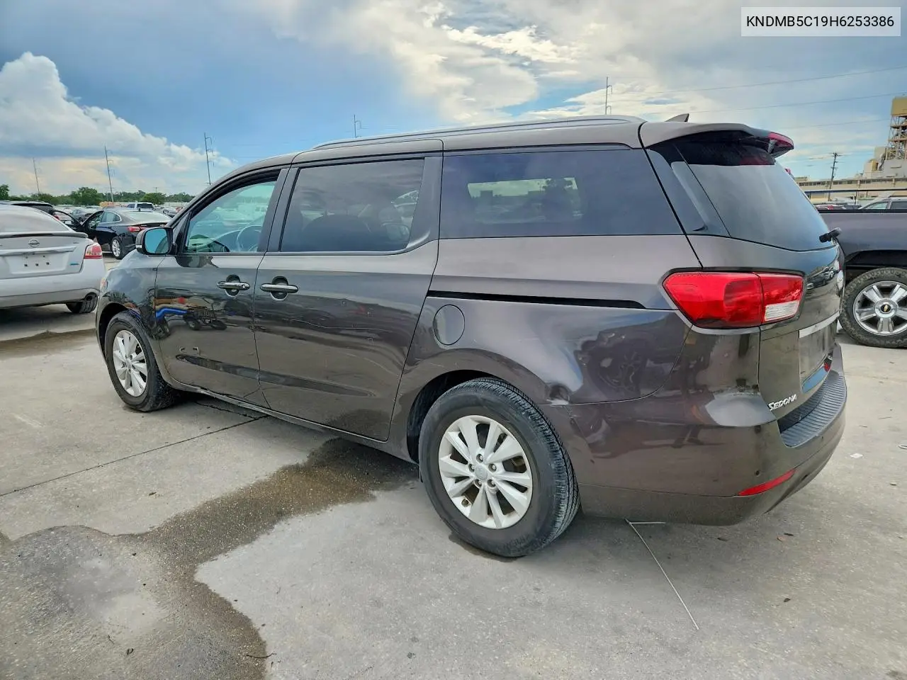 2017 Kia Sedona Lx VIN: KNDMB5C19H6253386 Lot: 60299326