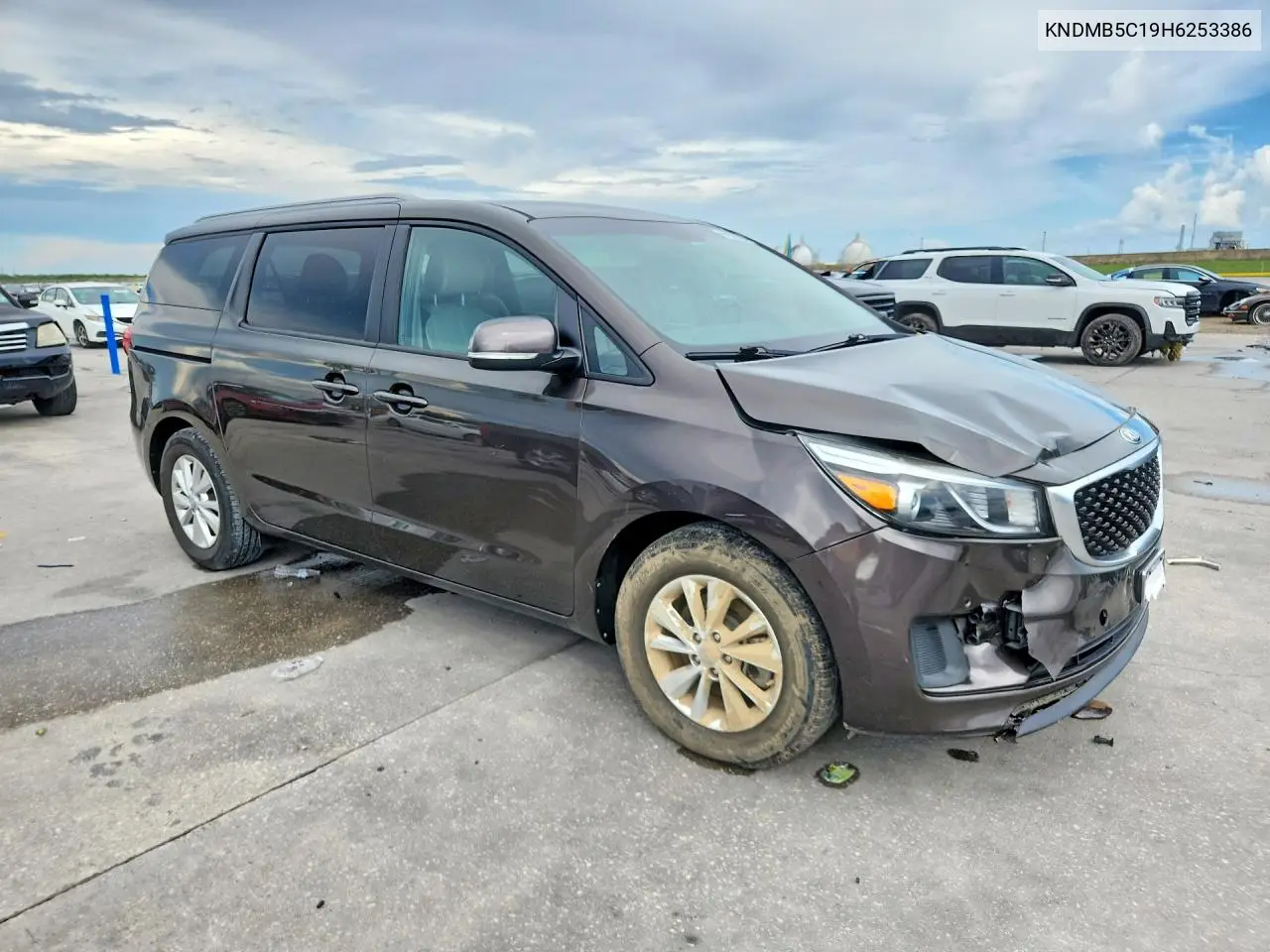 2017 Kia Sedona Lx VIN: KNDMB5C19H6253386 Lot: 60299326
