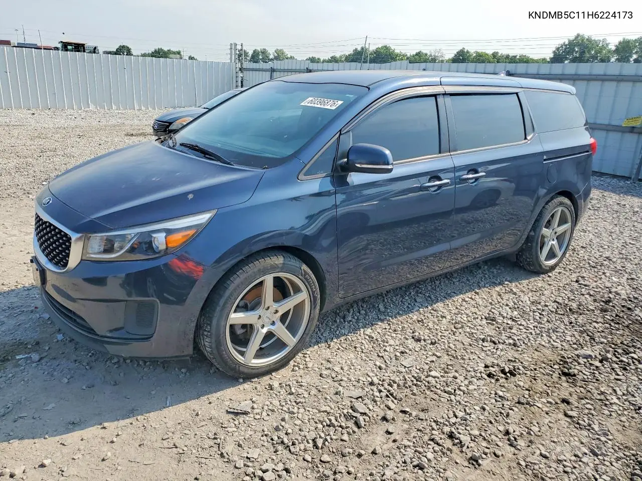 2017 Kia Sedona Lx VIN: KNDMB5C11H6224173 Lot: 60396876
