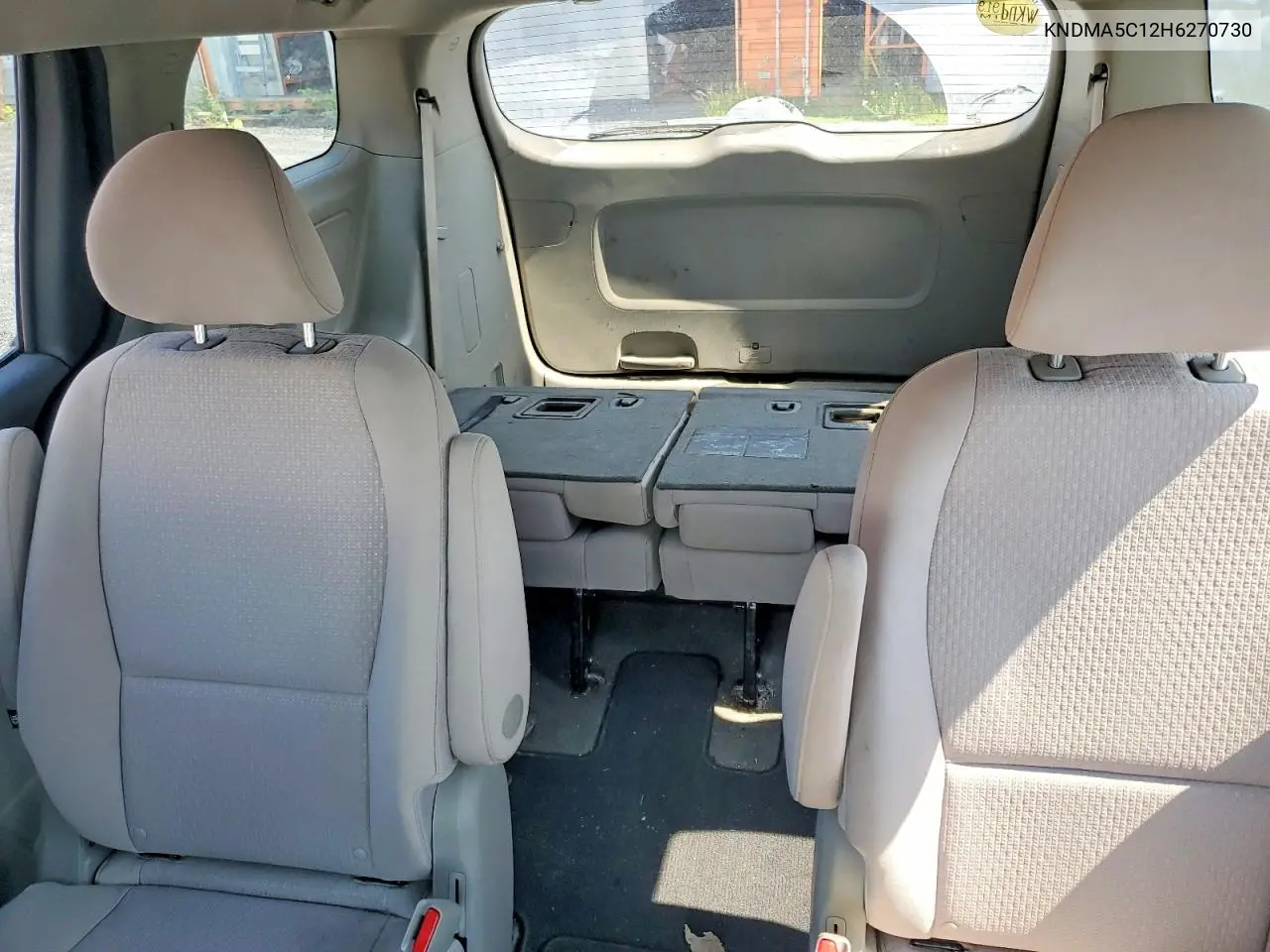 2017 Kia Sedona L VIN: KNDMA5C12H6270730 Lot: 60453856