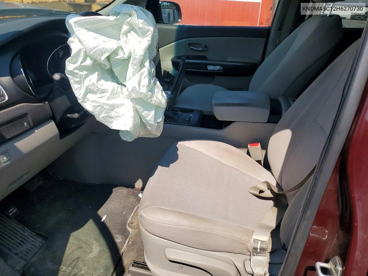 2017 Kia Sedona L VIN: KNDMA5C12H6270730 Lot: 60453856