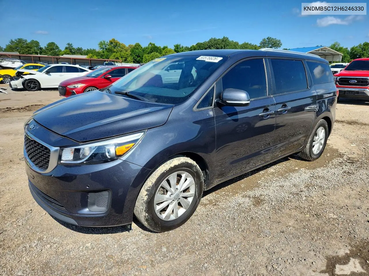 2017 Kia Sedona Lx VIN: KNDMB5C12H6246330 Lot: 60576626