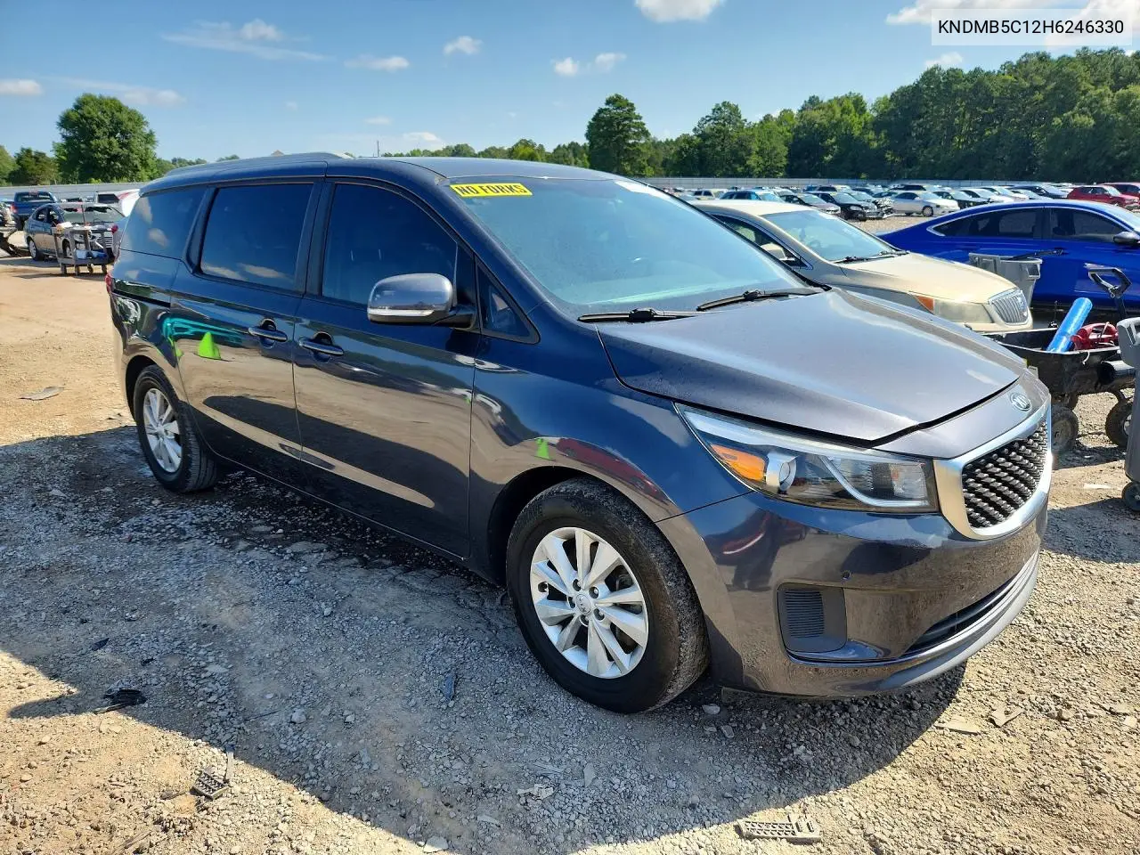 2017 Kia Sedona Lx VIN: KNDMB5C12H6246330 Lot: 60576626