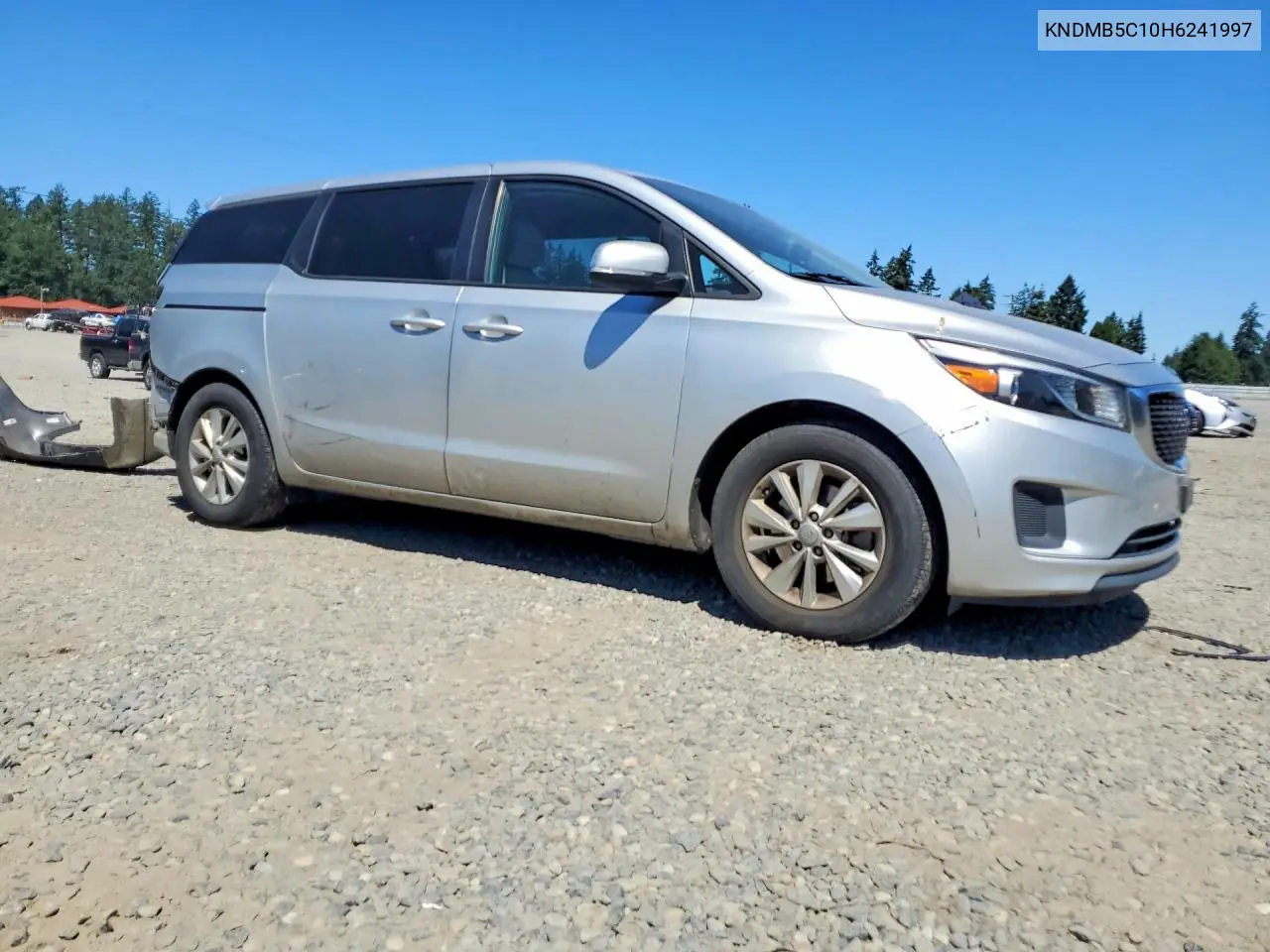 2017 Kia Sedona Lx VIN: KNDMB5C10H6241997 Lot: 60619216