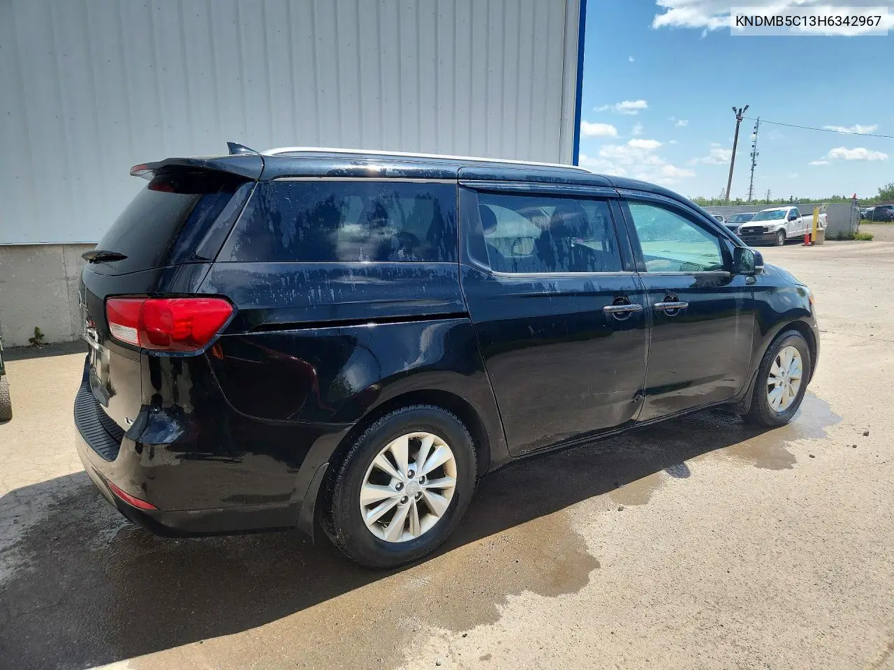 2017 Kia Sedona Lx VIN: KNDMB5C13H6342967 Lot: 60790906