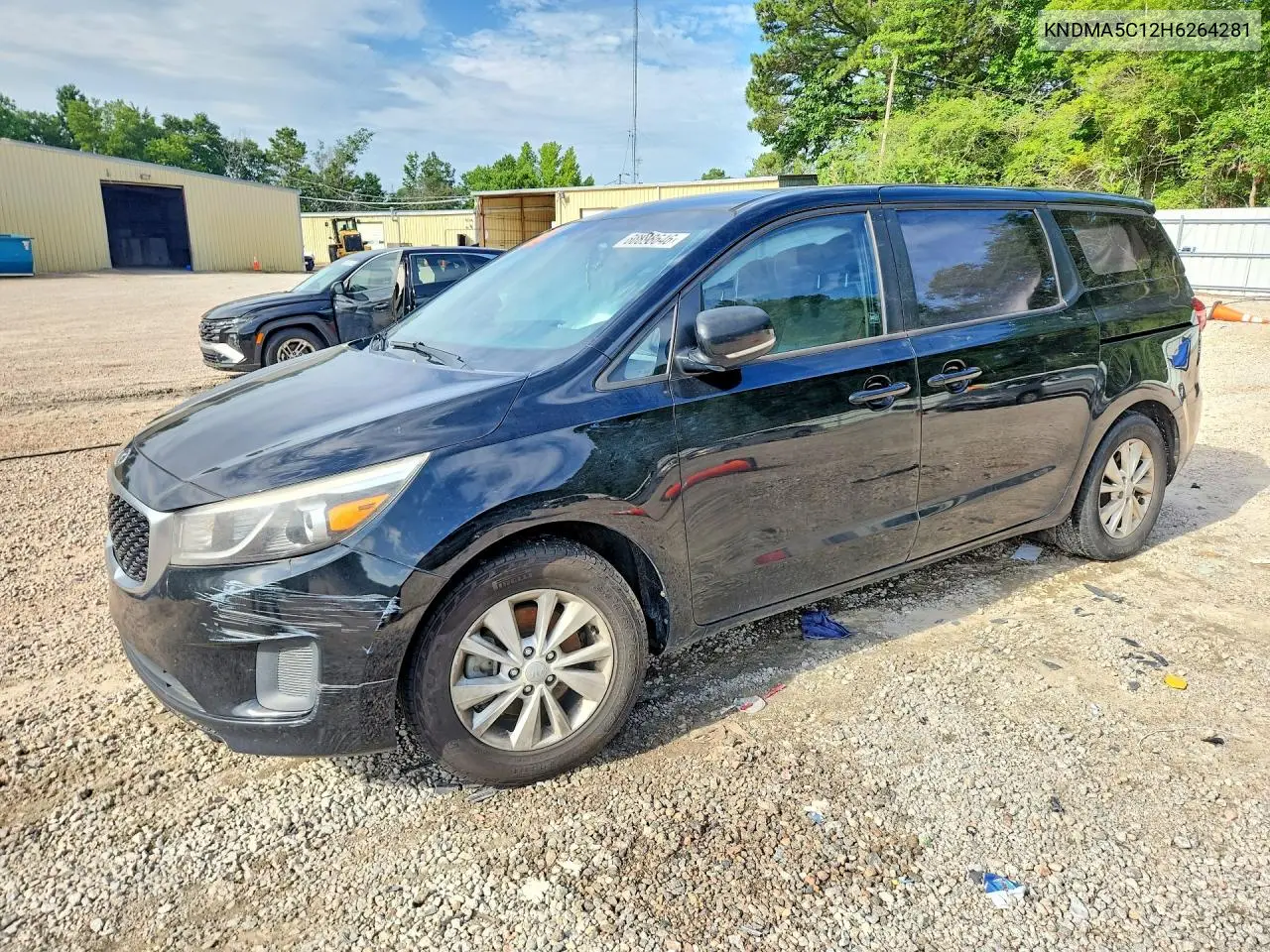 2017 Kia Sedona L VIN: KNDMA5C12H6264281 Lot: 60898646