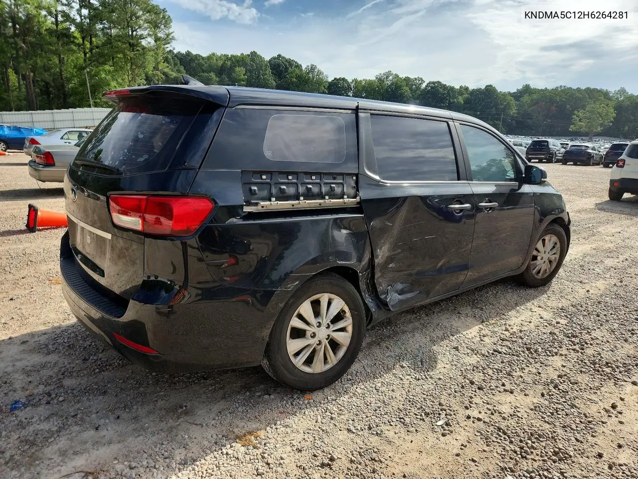 2017 Kia Sedona L VIN: KNDMA5C12H6264281 Lot: 60898646