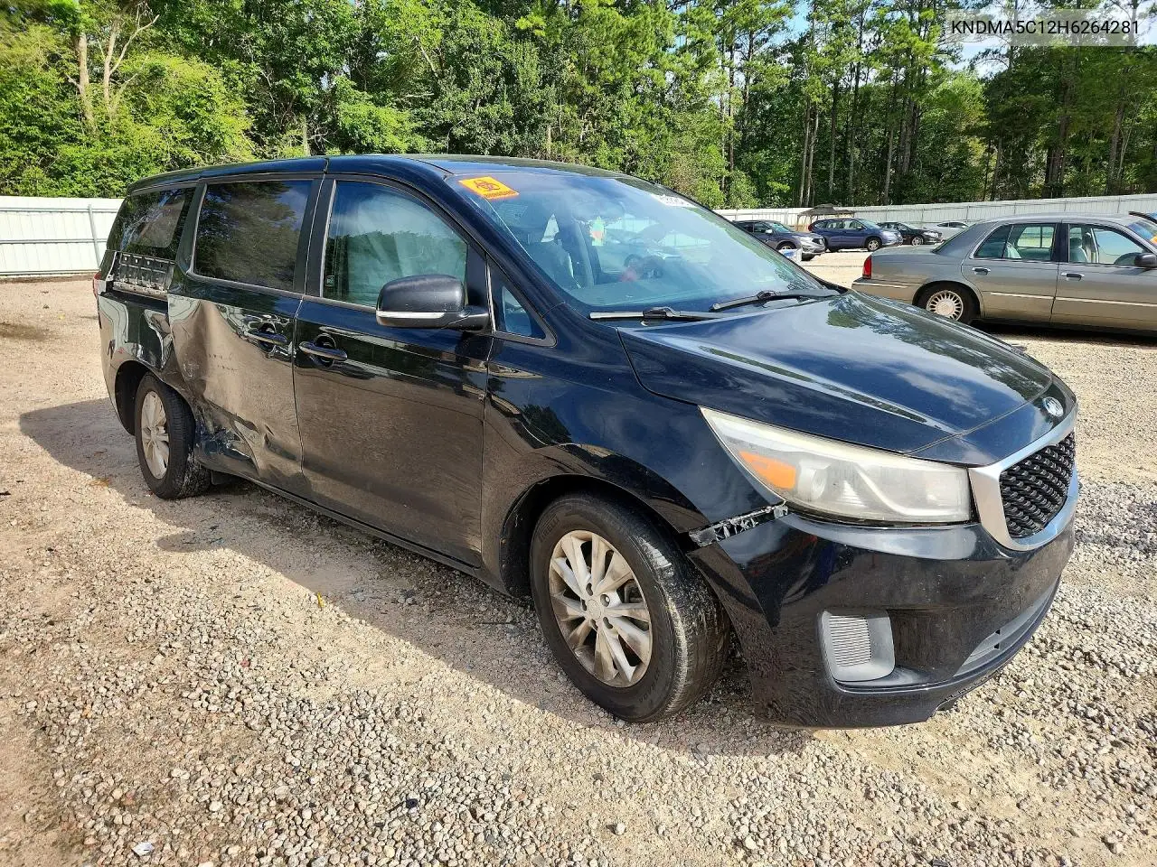 2017 Kia Sedona L VIN: KNDMA5C12H6264281 Lot: 60898646