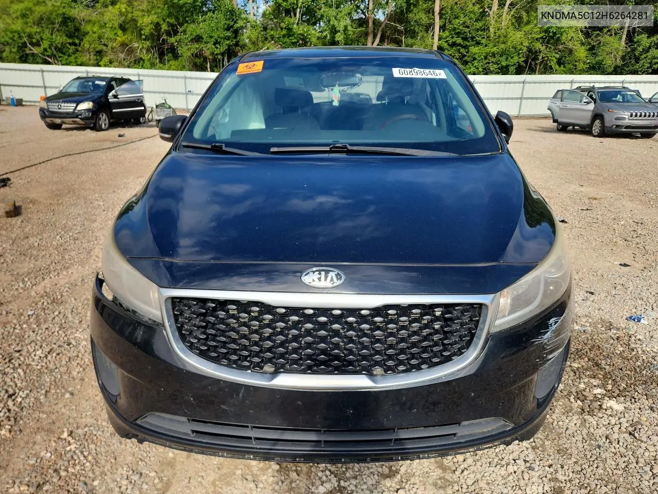2017 Kia Sedona L VIN: KNDMA5C12H6264281 Lot: 60898646