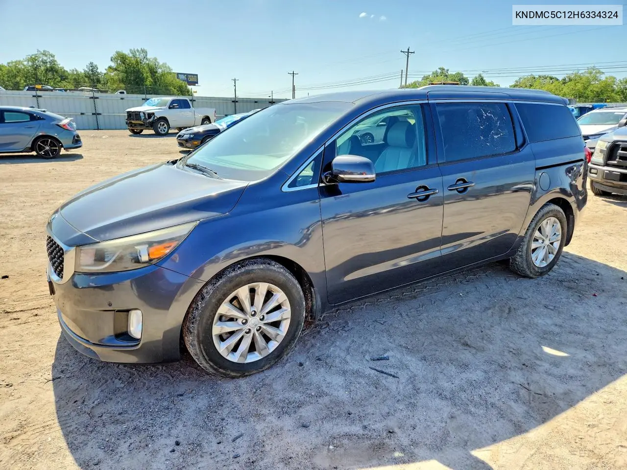 2017 Kia Sedona Ex VIN: KNDMC5C12H6334324 Lot: 61171336