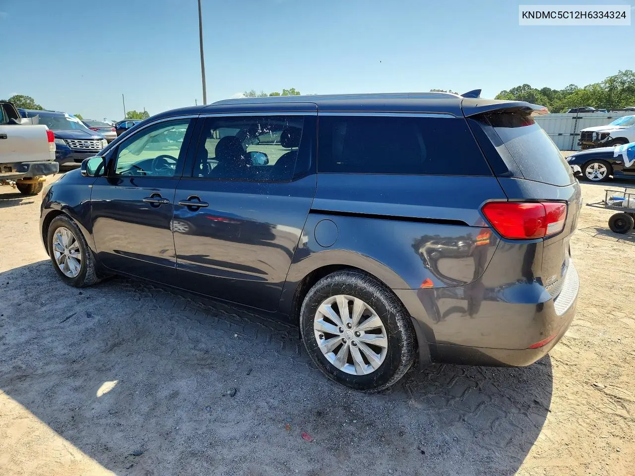 2017 Kia Sedona Ex VIN: KNDMC5C12H6334324 Lot: 61171336