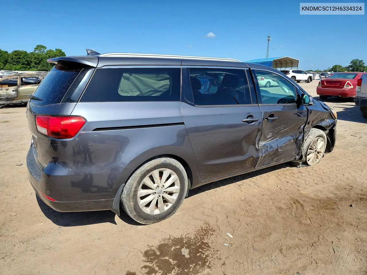 2017 Kia Sedona Ex VIN: KNDMC5C12H6334324 Lot: 61171336