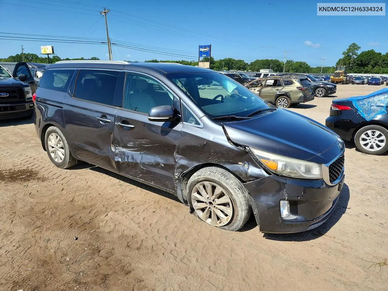 2017 Kia Sedona Ex VIN: KNDMC5C12H6334324 Lot: 61171336