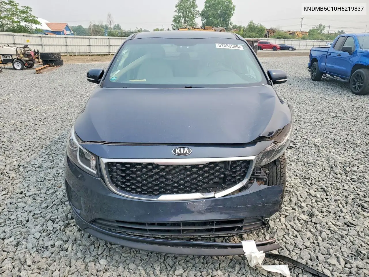2017 Kia Sedona Lx VIN: KNDMB5C10H6219837 Lot: 61385596
