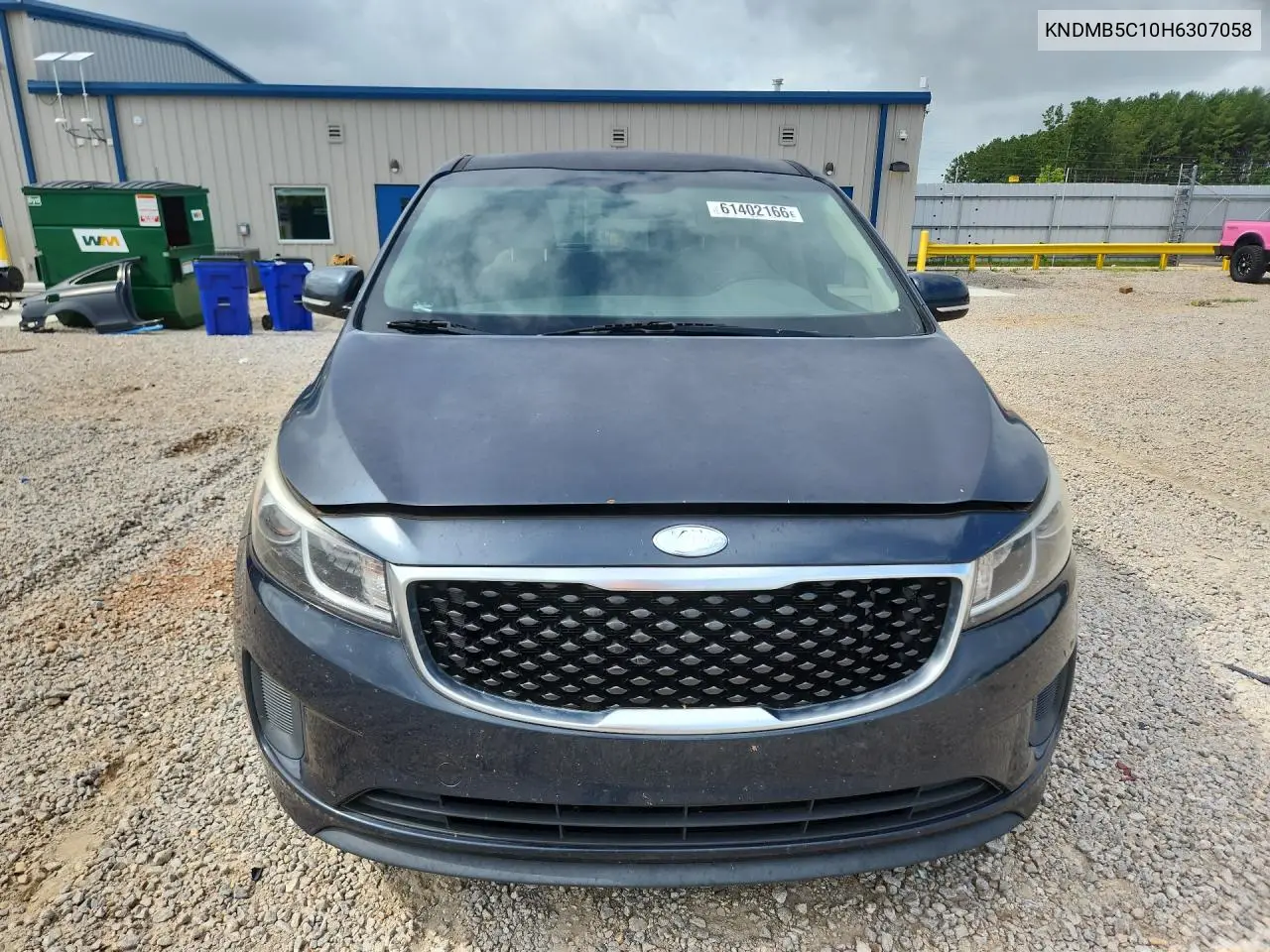 2017 Kia Sedona Lx VIN: KNDMB5C10H6307058 Lot: 61402166