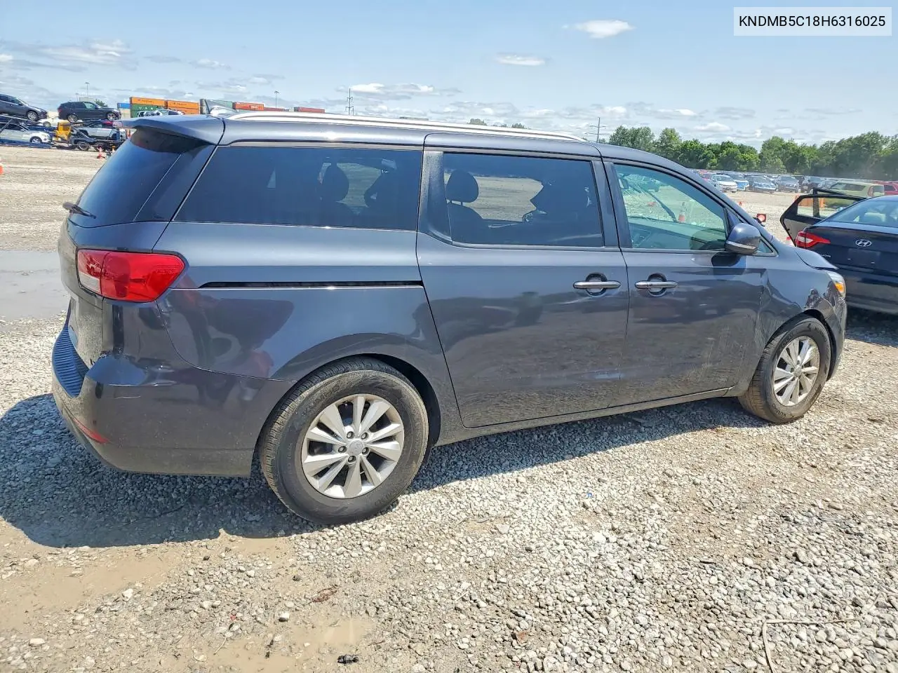 2017 Kia Sedona Lx VIN: KNDMB5C18H6316025 Lot: 61951556