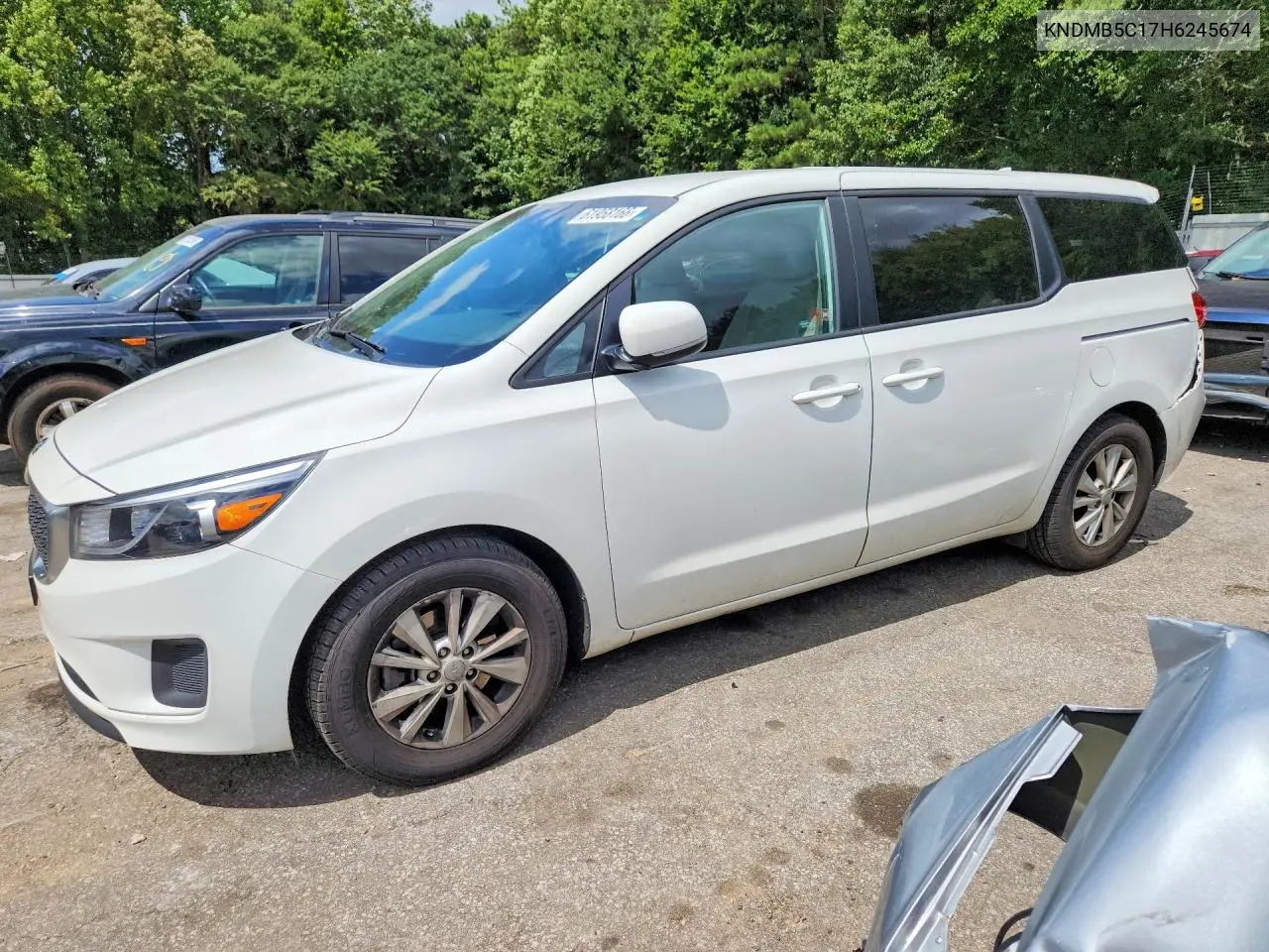 2017 Kia Sedona Lx VIN: KNDMB5C17H6245674 Lot: 61958166