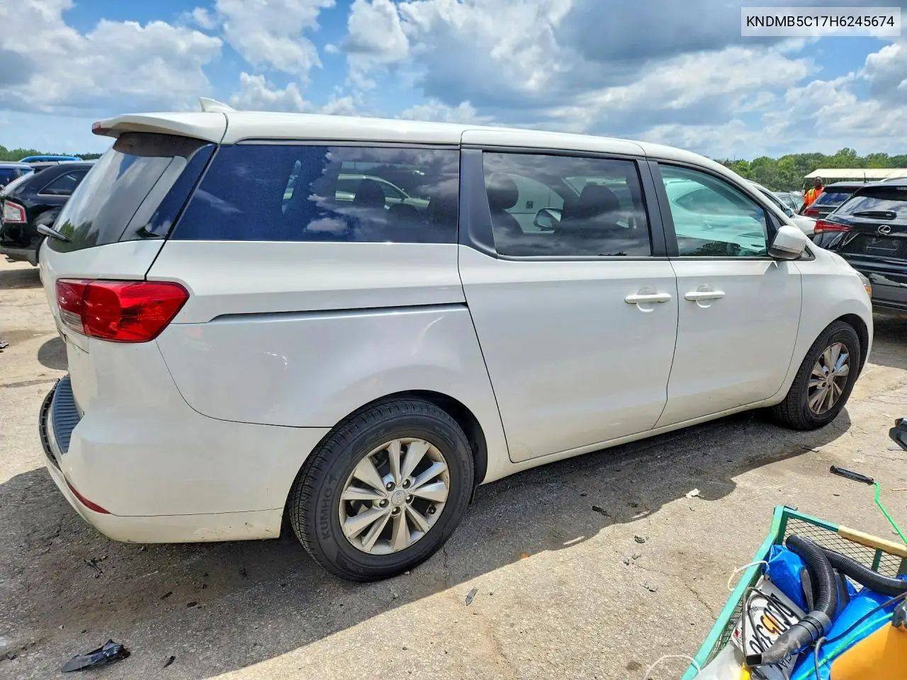 2017 Kia Sedona Lx VIN: KNDMB5C17H6245674 Lot: 61958166