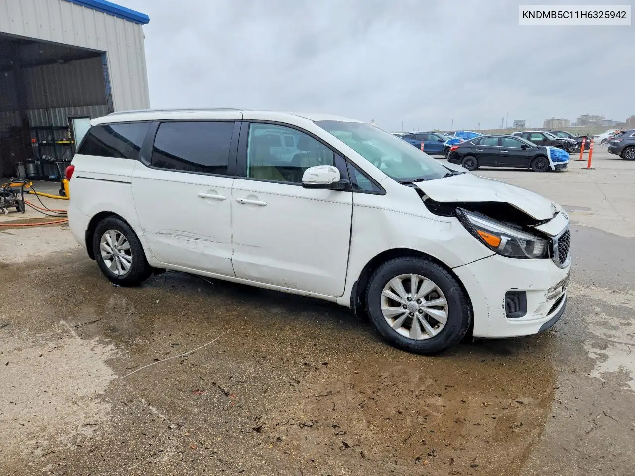 2017 Kia Sedona Lx VIN: KNDMB5C11H6325942 Lot: 62104836