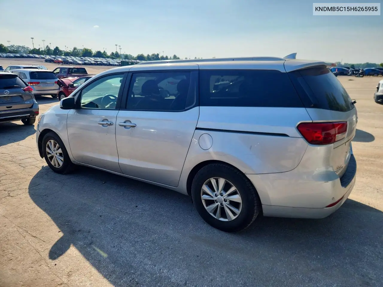 2017 Kia Sedona Lx VIN: KNDMB5C15H6265955 Lot: 58604726