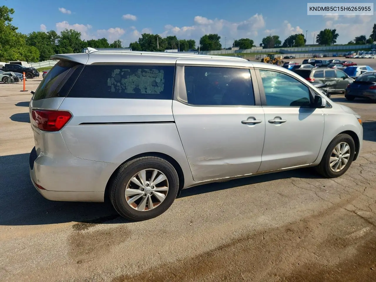 2017 Kia Sedona Lx VIN: KNDMB5C15H6265955 Lot: 58604726