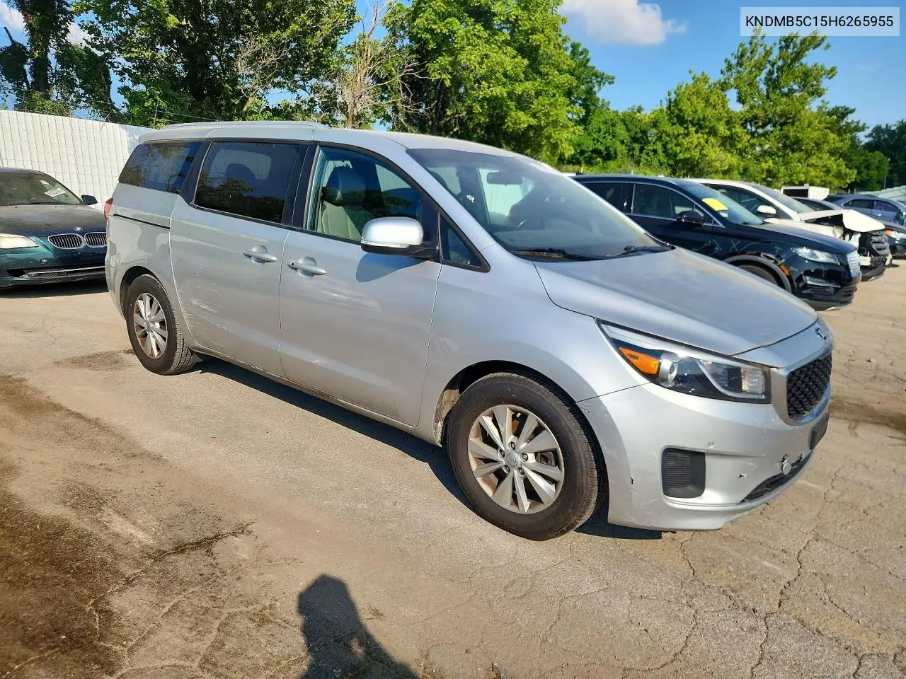 2017 Kia Sedona Lx VIN: KNDMB5C15H6265955 Lot: 58604726