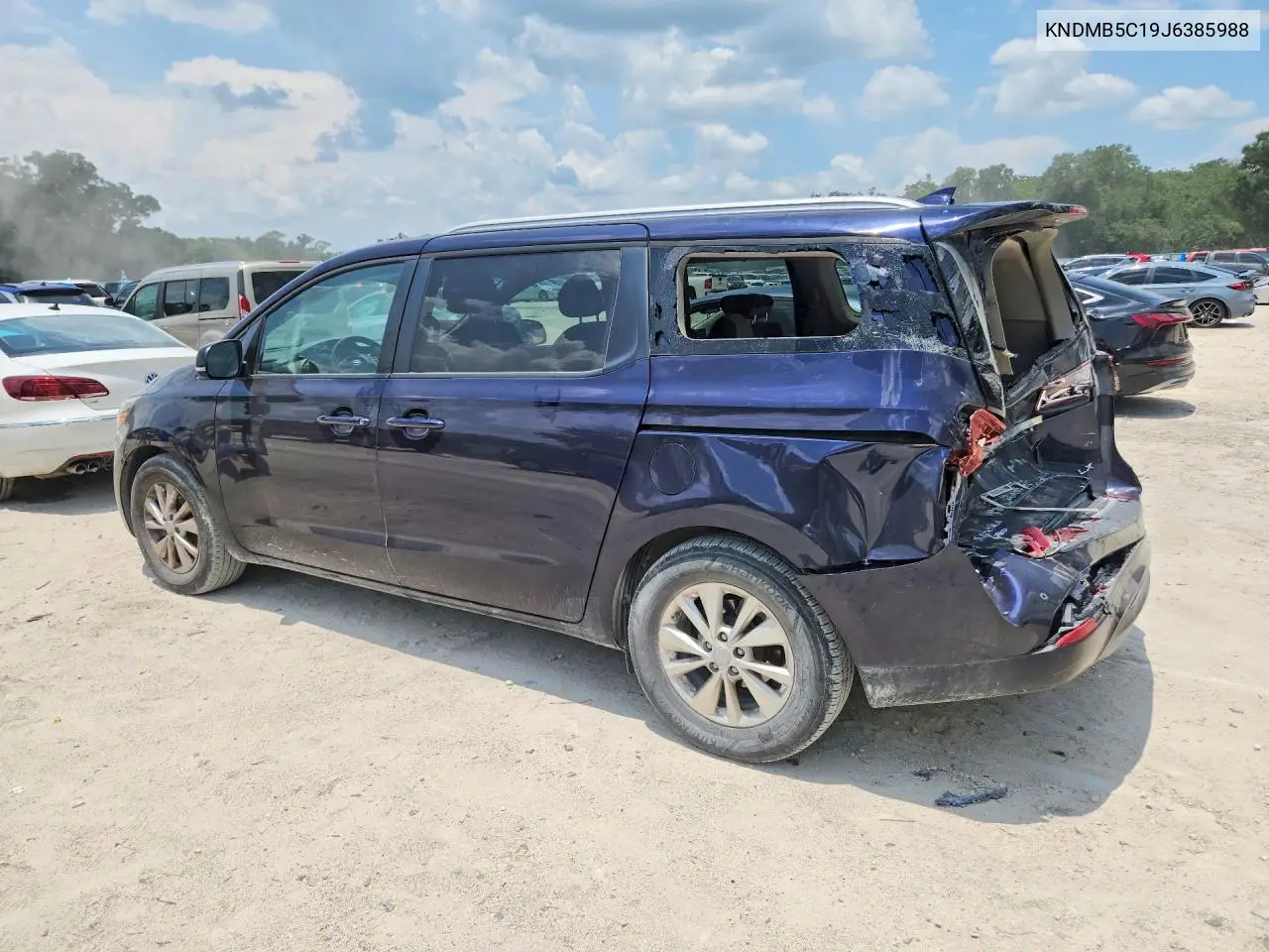 2018 Kia Sedona Lx VIN: KNDMB5C19J6385988 Lot: 59172856