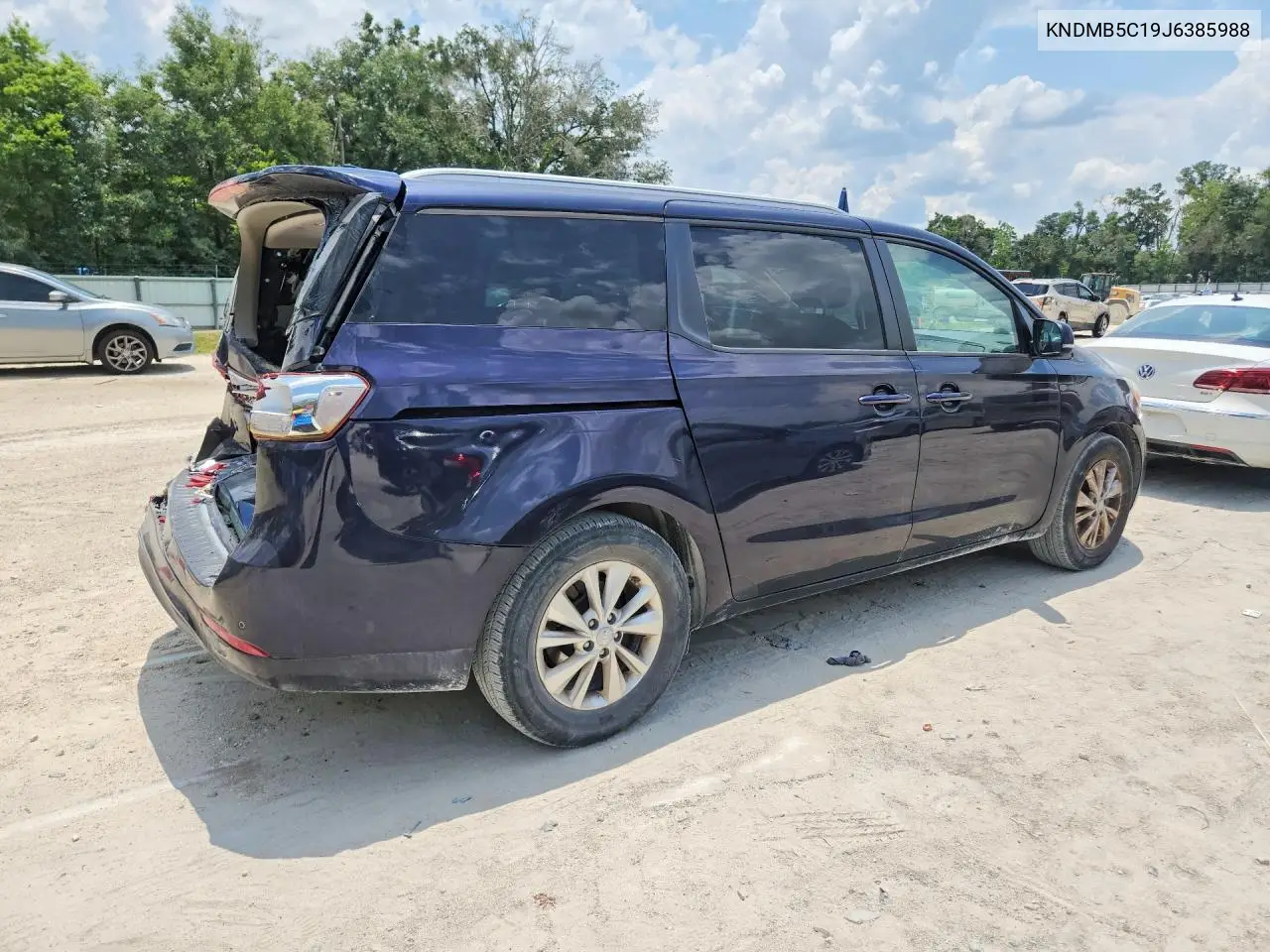 2018 Kia Sedona Lx VIN: KNDMB5C19J6385988 Lot: 59172856