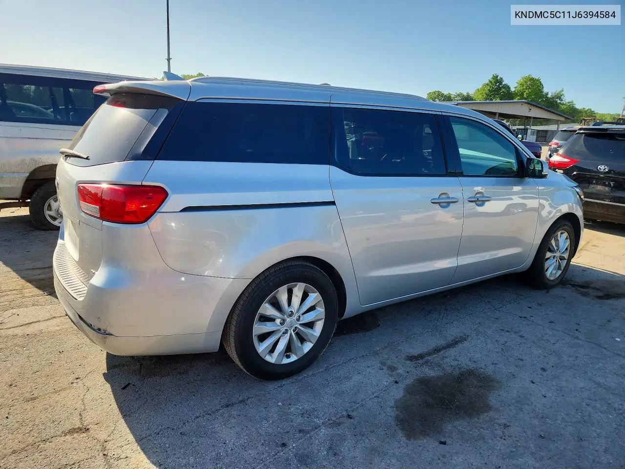 2018 Kia Sedona Ex VIN: KNDMC5C11J6394584 Lot: 59224206